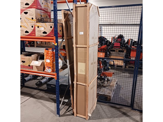 Tv-meubel met wit marmeren blad, by italia, walnoot / wit marmer - afbeelding 5 van  13