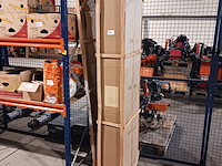 Tv-meubel met wit marmeren blad, by italia, walnoot / wit marmer - afbeelding 5 van  13