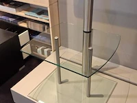 Tv-meubel van glas - 52x48x90cm - afbeelding 1 van  3