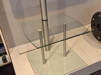 Tv-meubel van glas - 52x48x90cm - afbeelding 2 van  3