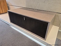 Tv-meubel, zwevend model - gestoffeerd - 106x55x37cm - afbeelding 1 van  6