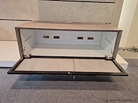 Tv-meubel, zwevend model - gestoffeerd - 106x55x37cm - afbeelding 5 van  6