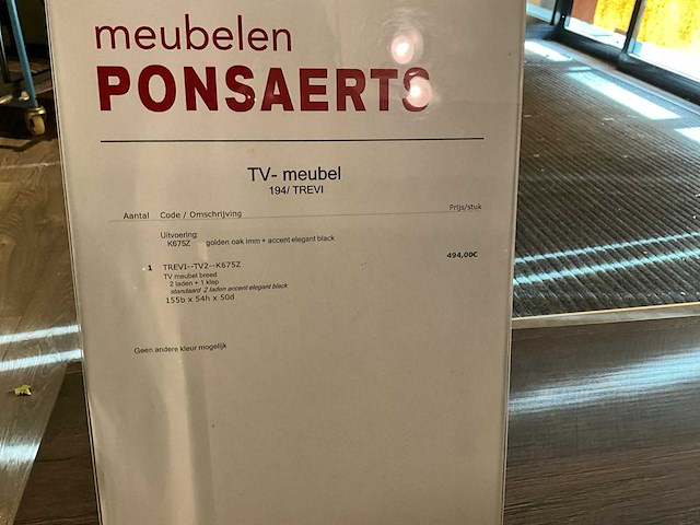 Tv meubel - afbeelding 7 van  7