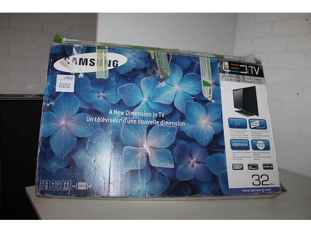Tv samsung 32uc5200 32 inch in doos. - afbeelding 1 van  2