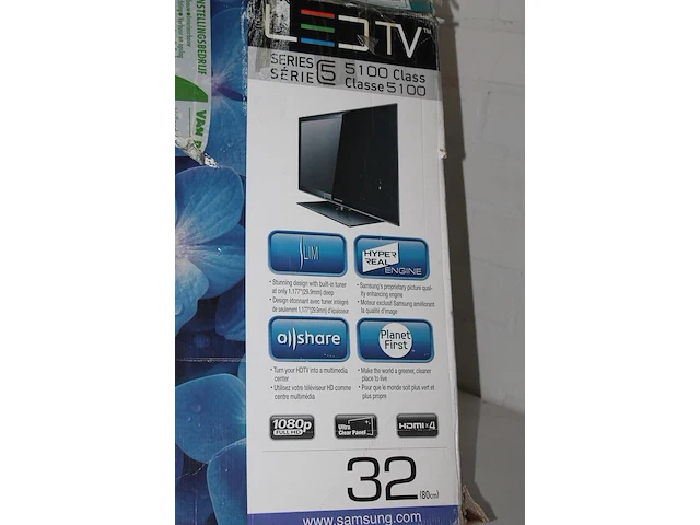 Tv samsung 32uc5200 32 inch in doos. - afbeelding 2 van  2