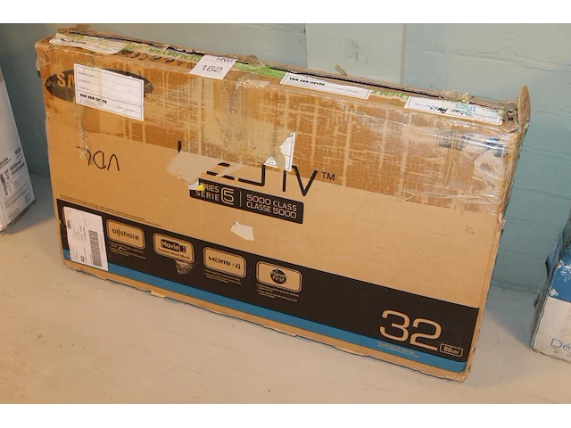 Tv samsung ue32d500pw 32 inch in doos. - afbeelding 1 van  2