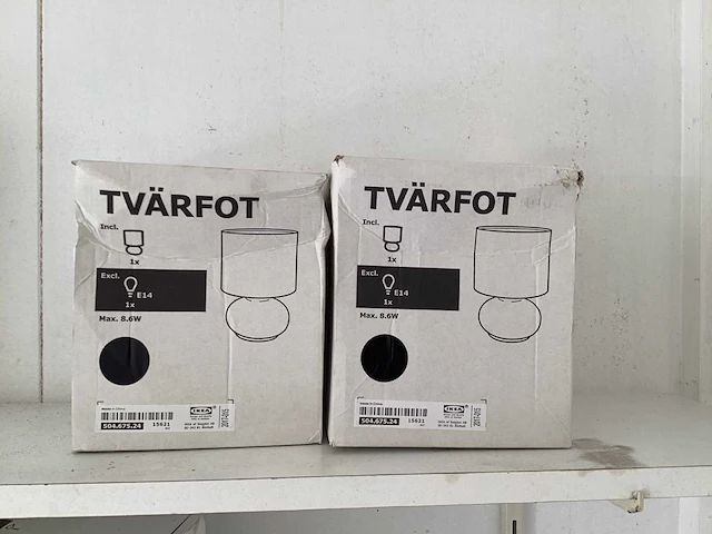 Tvärfot bureaulamp (2x) - afbeelding 4 van  4