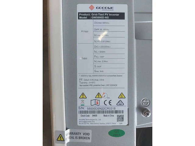 Tw solar - set van 12 zonnepanelen (435 wp) met goodwe 5.0k omvormer - afbeelding 8 van  9