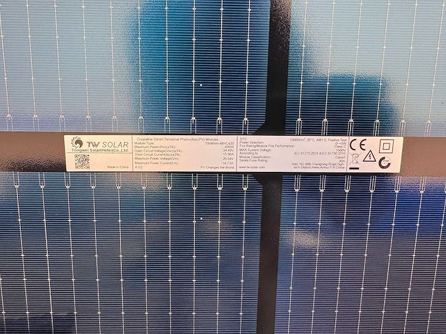 Tw solar - set van 36 zonnepanelen (435 wp) met sungrow 15.0k omvormer - afbeelding 5 van  9