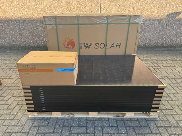 Tw solar - set van 50 zonnepanelen (435 wp) met sungrow 20.0k omvormer - afbeelding 1 van  10