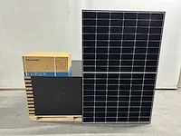 Tw solar - tw410map-108-h-s - set van 24 black (410 wp) zonnepanelen en 1 blaupunkt bpt-v03-10.0 omvormer (3-fase) - afbeelding 1 van  12