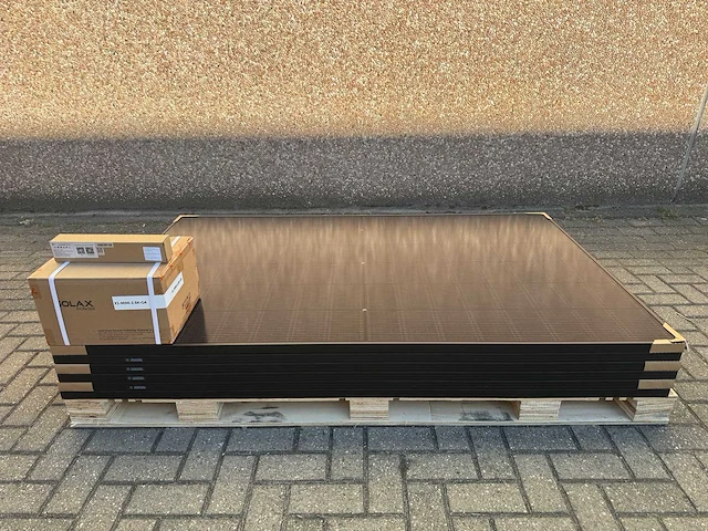 Tw solar -set van 6 zonnepanelen (435 wp) met solax 2.5k omvormer - afbeelding 1 van  10