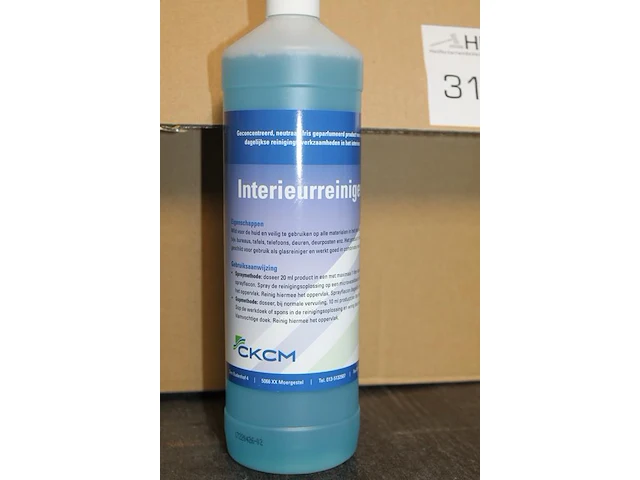 Twaalf flacons interieurreiniger ckcm. - afbeelding 2 van  2