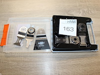 Twaalf zaagkoppen t.b.v. multitool. - afbeelding 1 van  1