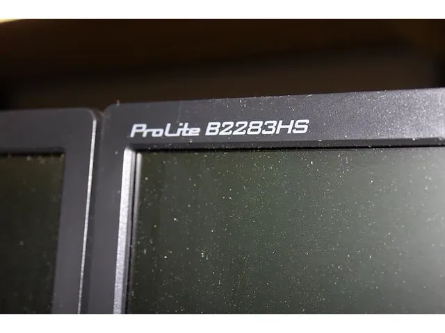Twee beeldschermen iiyama prolight b2283hs - afbeelding 2 van  2