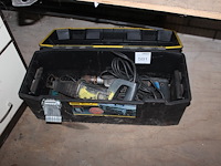 Twee boormachines en reciprozaag in koffer. - afbeelding 1 van  2