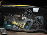 Twee boormachines en reciprozaag in koffer. - afbeelding 2 van  2