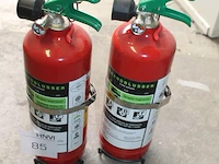 Twee brandblussers schuim 2 liter. - afbeelding 2 van  2