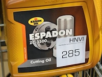 Twee cans snijolie kroon oil espadon zc35 a 5l,excl. draadmand - afbeelding 2 van  2