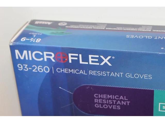 Twee dozen met synthetisch composiet handschoenen ansell microflex maat 8,5-9 - afbeelding 2 van  2