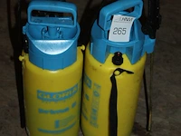 Twee drukspuiten gloria 5 liter. - afbeelding 2 van  2