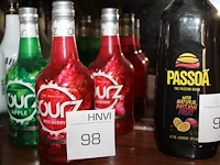 Twee flessen sourz red berry. - afbeelding 1 van  2