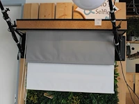 Twee flitslampen mettle 400 q met diffuser en wandbeugel. let op exclusief meubel, groen en achterwanden - afbeelding 3 van  11
