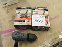 Twee hoekboorkoppen powerfix. - afbeelding 1 van  1