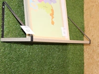 Twee houten wandschappen. afmeting 80 x 24 cm. - afbeelding 2 van  2