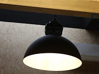 Twee industriële hanglampen met doorsnede 50 cm en hoogte 60 cm. - afbeelding 2 van  5