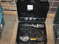 Twee knabbelscharen draco in kunststof koffer. - afbeelding 1 van  2