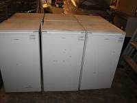 Twee koelkasten tafelmodel exquisit. afmeting 48 x 45 x 86 cm. - afbeelding 1 van  2