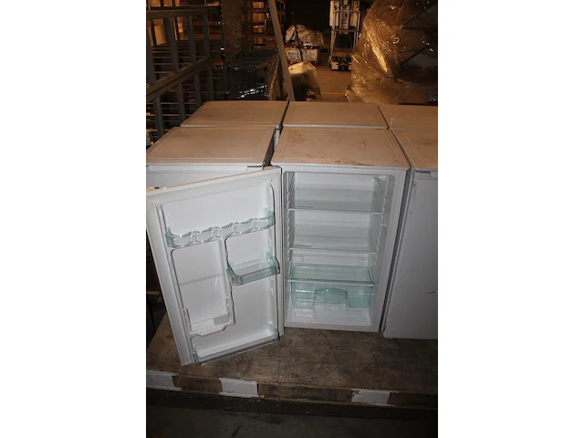 Twee koelkasten tafelmodel exquisit. afmeting 48 x 45 x 86 cm. - afbeelding 2 van  2