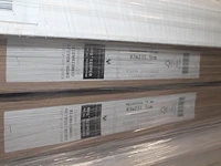 Twee linksdraaiende nieuwe binnendeuren 83 x 231.5 x 4 cm met kozijn. - afbeelding 2 van  3