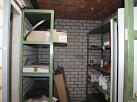 Twee magazijnstellingen afm. 180 x 45 x 210 cm, let op excl. inhoud - afbeelding 1 van  2