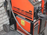Twee mig lasapparaten kemppi pro mig 500l en kemppi pro mig 500 met koelingen pro cool 10 en pro 4000 op kar. - afbeelding 3 van  5