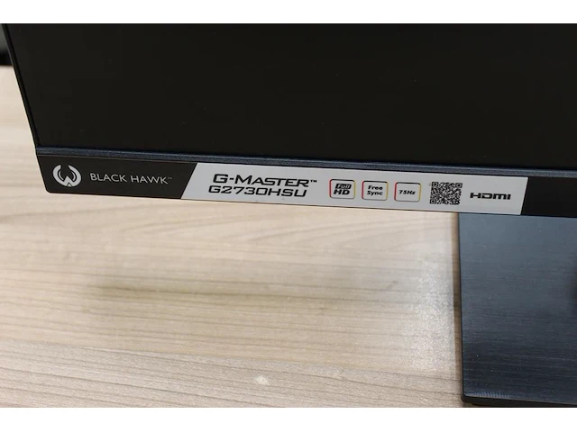 Twee monitoren 27 inch iiyama black hawk g-master g2730hbu. - afbeelding 2 van  2
