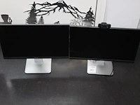 Twee monitoren dell 24 inch. - afbeelding 1 van  2