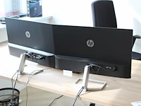 Twee monitoren hp m24f. - afbeelding 2 van  2