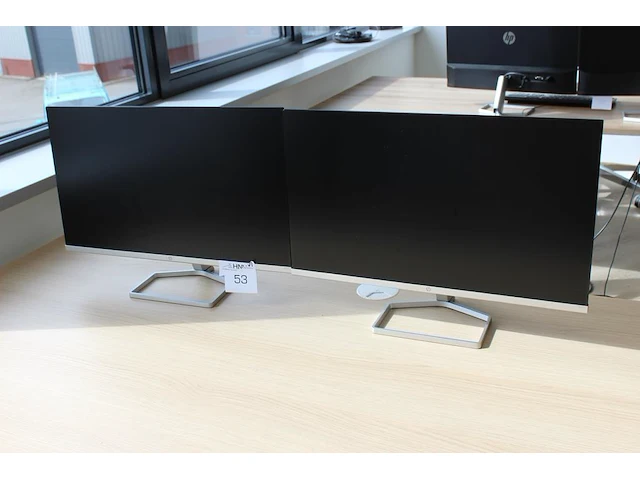 Twee monitoren hp m24f. - afbeelding 2 van  2