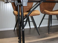 Twee opklapbare tafels met afmeting 160 x 80 x 73 cm. - afbeelding 2 van  2