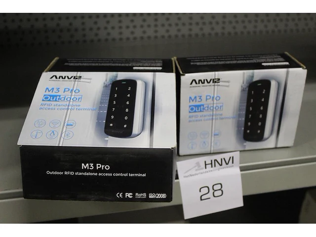 Twee outdoor card controllers anviz type m3 pro - afbeelding 1 van  2