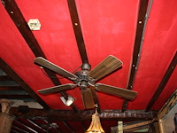 Twee plafond ventilatoren doorsnede 125 cm. - afbeelding 2 van  3