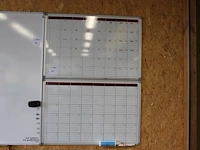 Twee planborden. afmeting 90 x 60 cm. - afbeelding 1 van  2