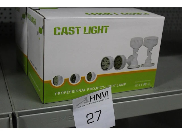 Twee professional project-light lampen castle light type ir100, afstand 100 m, kracht 18 w - afbeelding 1 van  2