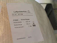 Twee rollen bubblefolie 100 cm a 100 m. - afbeelding 2 van  2