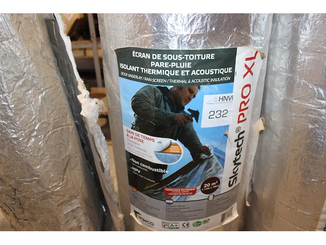 Twee rollen isolatiemateriaal skytech pro xl - afbeelding 2 van  3