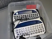 Twee spraakcomputer abilia lightwriter sl40 in kunststof box - afbeelding 2 van  2