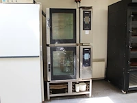 Twee stoomovens leventi bm mm q2 met onderstel. afmeting 100 x 80 x 197 cm. bouwjaren 2008 en 2009. - afbeelding 1 van  5