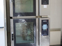 Twee stoomovens leventi bm mm q2 met onderstel. afmeting 100 x 80 x 197 cm. bouwjaren 2008 en 2009. - afbeelding 2 van  5